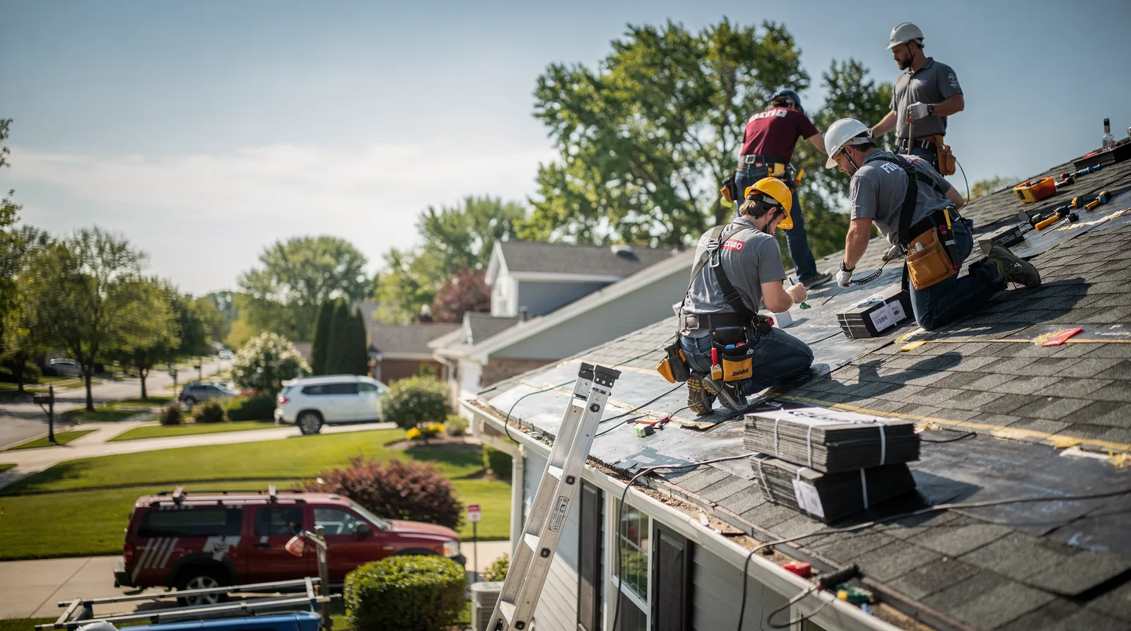 Roof Repair in Brule, WI around you
